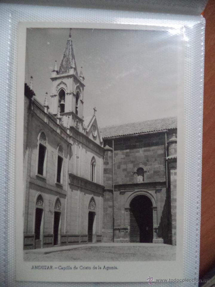Postales: POSTAL DE ANDUJAR. JAEN. CAPILLA DEL CRISTO DE LA AGONIA. A&Ntilde;OS 50-60.
