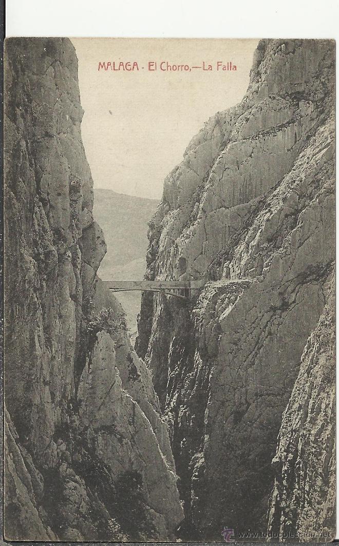Postales: MALAGA EL CHORRO SIN ESCRIBIR