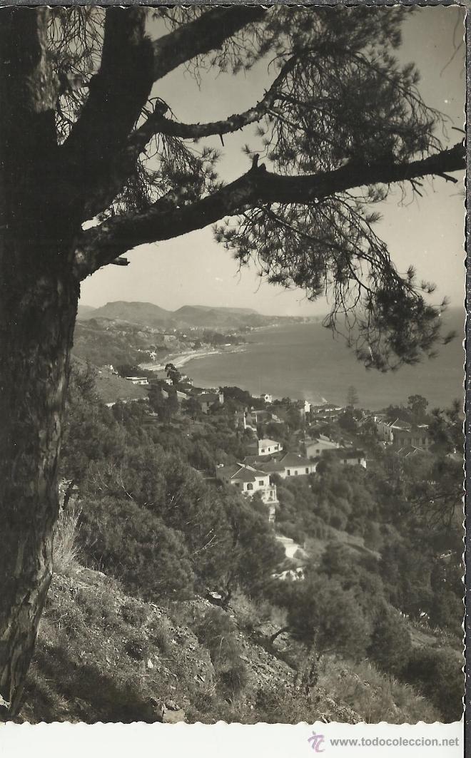 Postales: MALAGA LA CALETA  ESCRITA