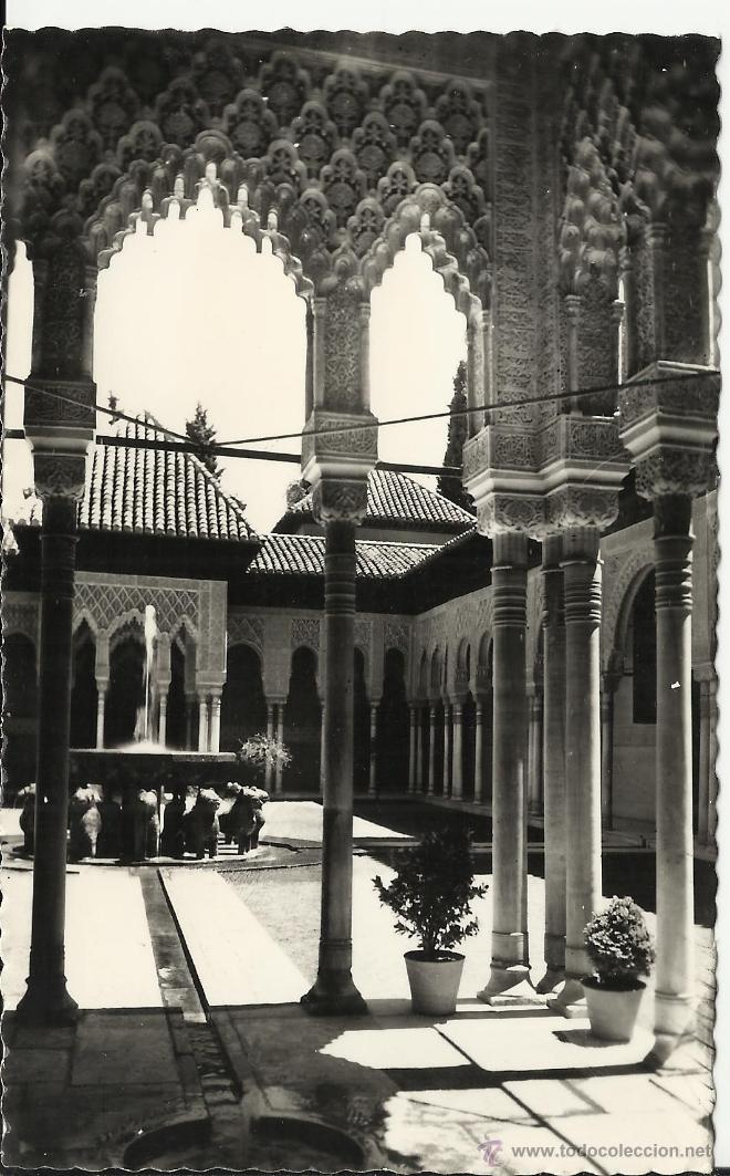 Postales: GRANADA ALHAMBRA ESCRITA - Foto 1
