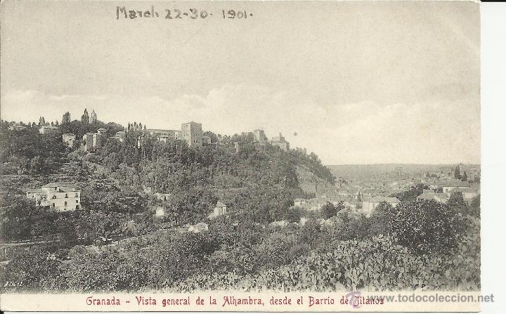 Postales: GRANADA ALHAMBRA ESCRITA - Foto 1