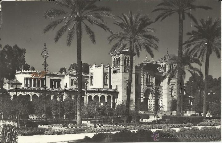 Postales: SEVILLA JARDINES ESCRITA - Foto 1