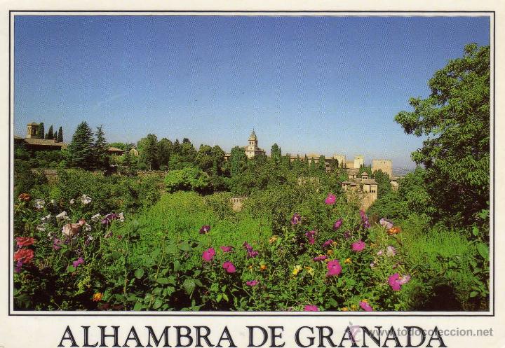 Postales: La Alhambra.