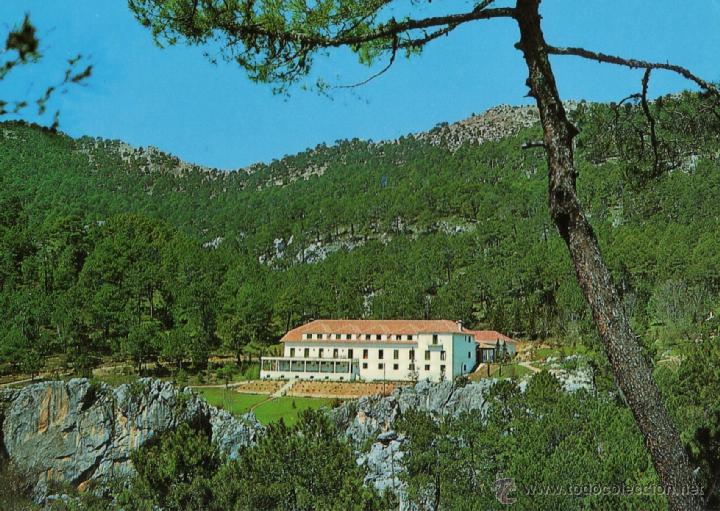 Postales: sierra de cazorla - jaen - vista de sacejo y parador - n&ordm; 14 -ed. sant antonio-nueva-a&ntilde;o 1974 - x