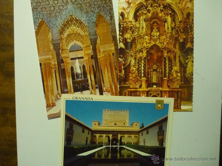 Postales: lote postales granada.- alhambra -la cartuja
