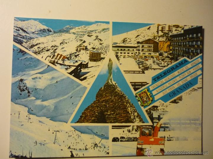 Postales: postal granada sierra nevada.-escrita - Foto 1
