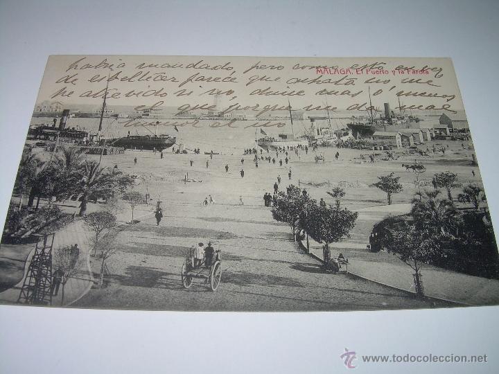 Postales: ANTIGUA POSTAL.........MALAGA.