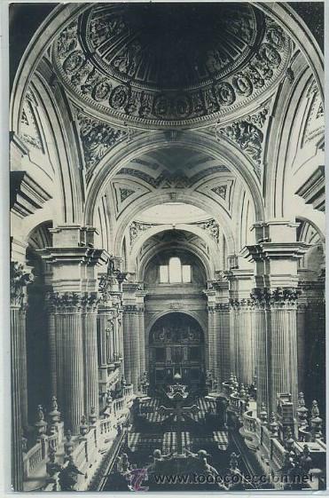 Postales: POSTAL DE JAEN. NAVE CENTRAL DE LA CATEDRAL   P-ANJ-044