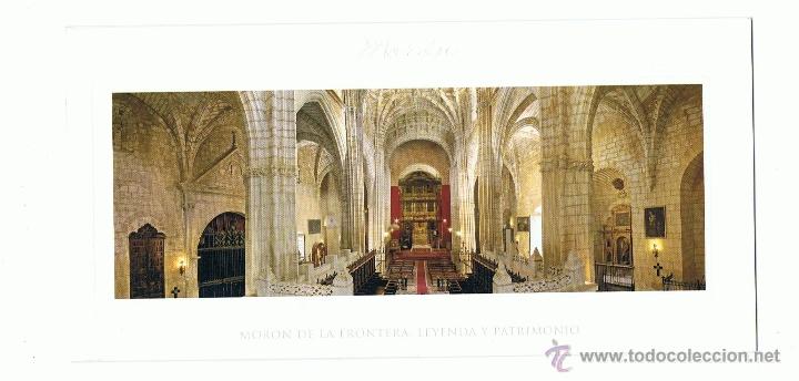 Postales: POSTAL MOR&Oacute;N DE LA FRONTERA.LEYENDA Y PATRIMONIO INTERIOR DE LA IGLESIA DE SAN MIGUEL ARC&Aacute;NGEL NUEVA