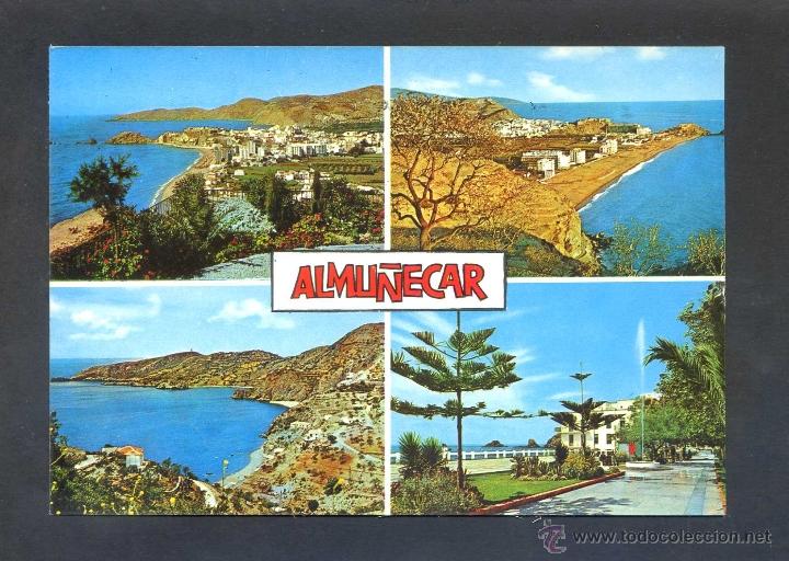 Postales: Almu&ntilde;ecar. Ed. Beascoa n&ordm; 6242. Circulada.