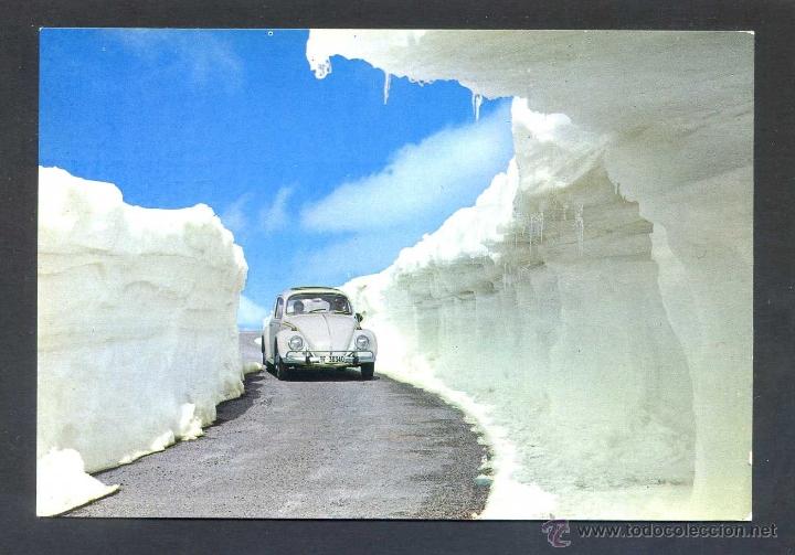 Postales: Sierra Nevada. *Carretera General* Ed. Kolor Zerkowitz serie 45 n&ordm; 508. Nueva.