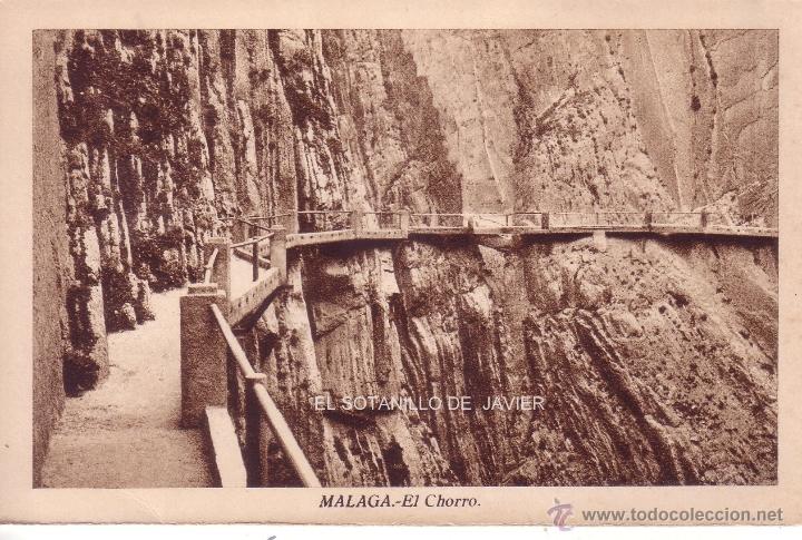 Postales: MALAGA - EL CHORRO