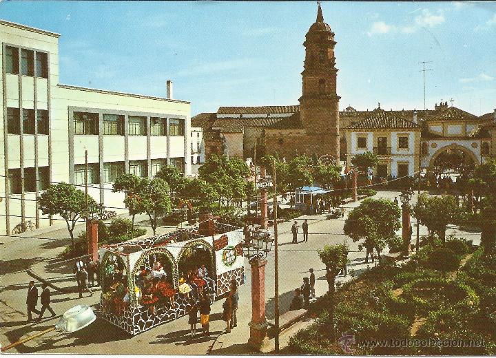 Postales: ANDUJAR. JAEN. PLAZA DE ESPA&Ntilde;A. ARRIBAS N&ordm;2012.