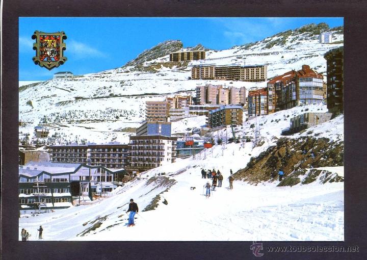 Postales: Sierra Nevada *Vista parcial...* Ed. Postales Granada serie 45 n&ordm; 1083. Nueva.