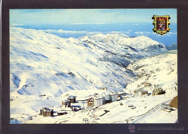 Postales: Sierra Nevada *Pradollano* Ed. A. Zerkowitz serie 45 n&ordm; 1081. Nueva.