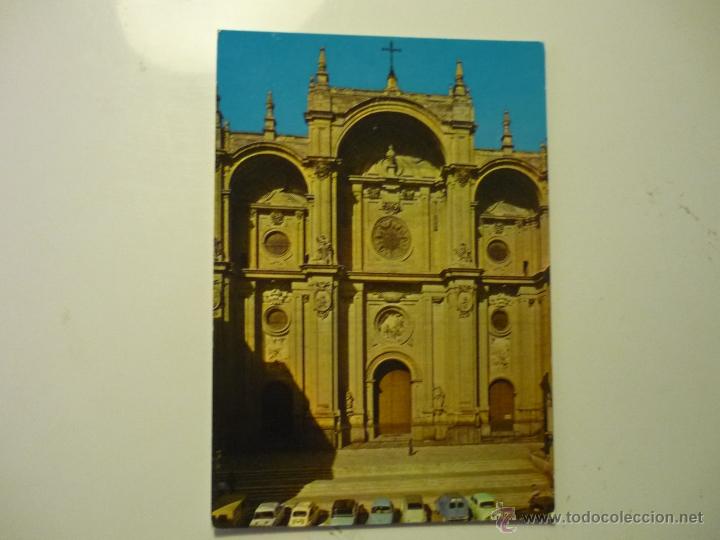Postales: postal granada.- catedral -al dorso publicidad de tosinova -laboratorios cheminova
