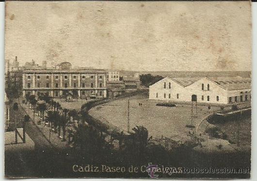 Postcards: POSTAL ORIGINAL DECADA DE LOS 30. CADIZ. N&ordm; 784. PASEO DE CANALEJAS. VER TAMA&Ntilde;O Y EXPLICACION
