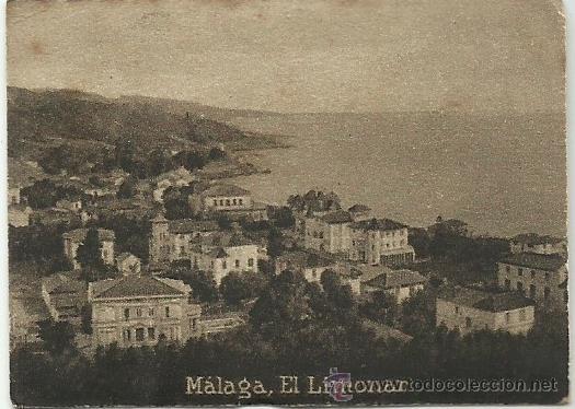 Postkarten: POSTAL ORIGINAL DECADA DE LOS 30. MALAGA. N 817. EL LIMONAR. VER TAMA&Ntilde;O Y EXPLICACION