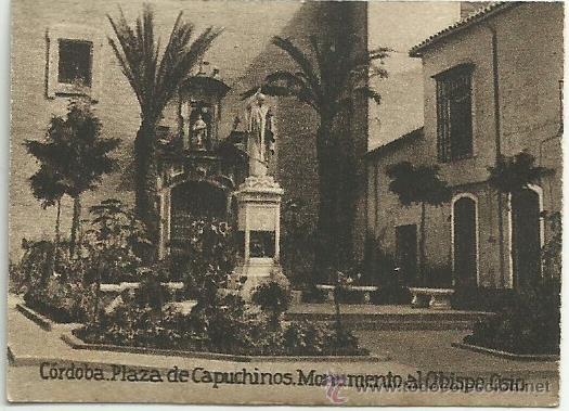 Cartoline: POSTAL ORIGINAL DECADA DE LOS 30. CORDOBA. N&ordm;754. PLAZA DE CAPUCHINOS. VER TAMA&Ntilde;O Y EXPLICACION