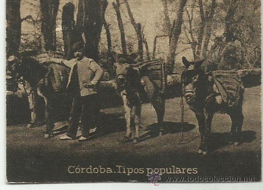 Cartoline: POSTAL ORIGINAL DECADA DE LOS 30. CORDOBA. N&ordm;758. TIPOS POPULARES. VER TAMA&Ntilde;O Y EXPLICACION