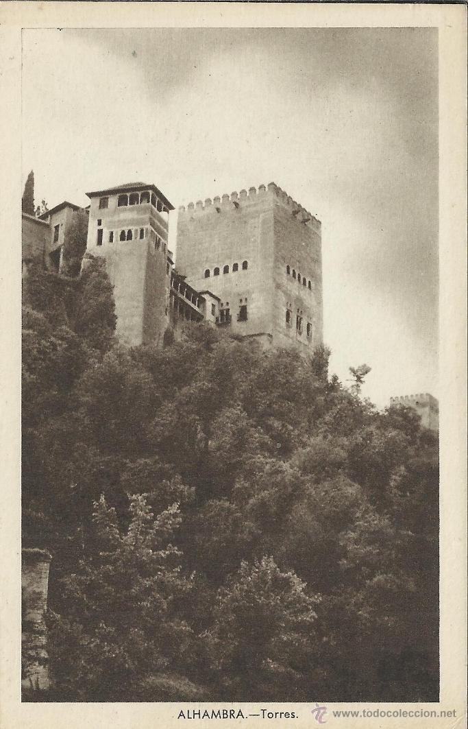 Postales: GRANADA ALHAMBRA ESCRITA - Foto 1