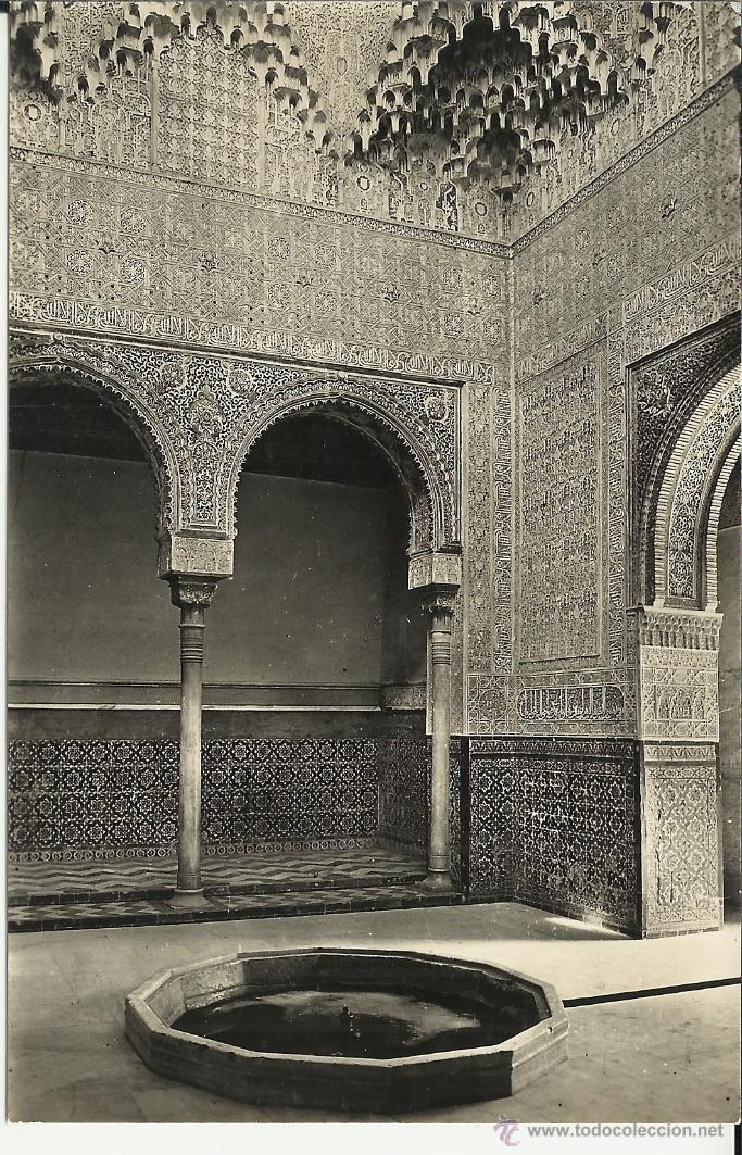Postales: GRANADA PALACIO SERRALLO ESCRITA - Foto 1
