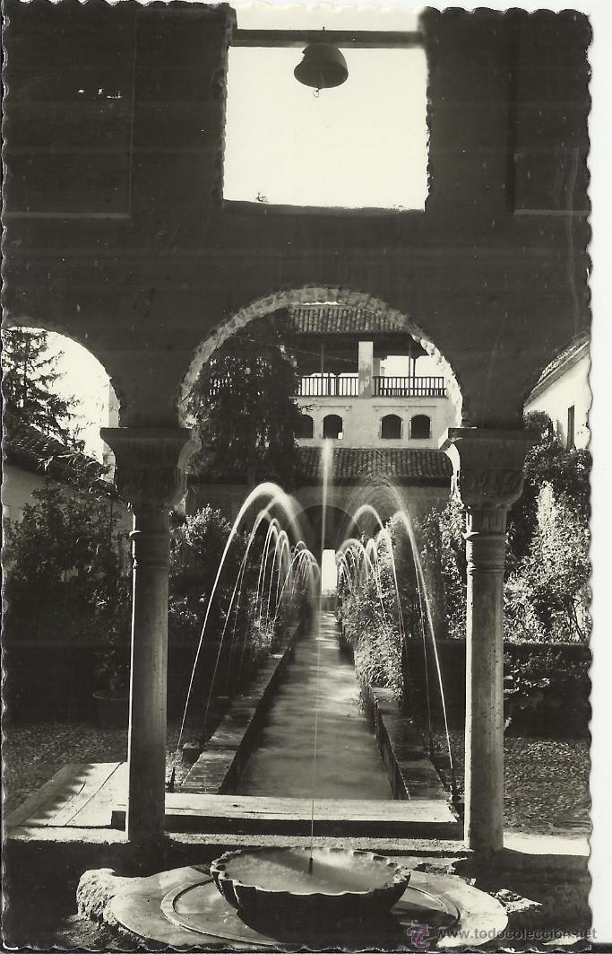 Postales: GRANADA GENERALIFE SIN ESCRIBIR - Foto 1