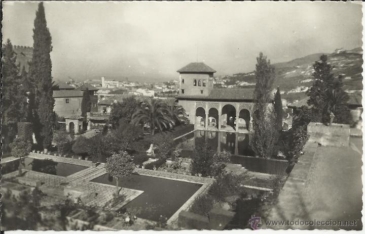 Postales: GRANADA GENERALIFE SIN ESCRIBIR - Foto 1
