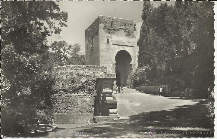 Postales: GRANADA ALHAMBRA ESCRITA - Foto 1