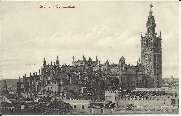 Postales: SEVILLA CATEDRAL SIN ESCRIBIR - Foto 1
