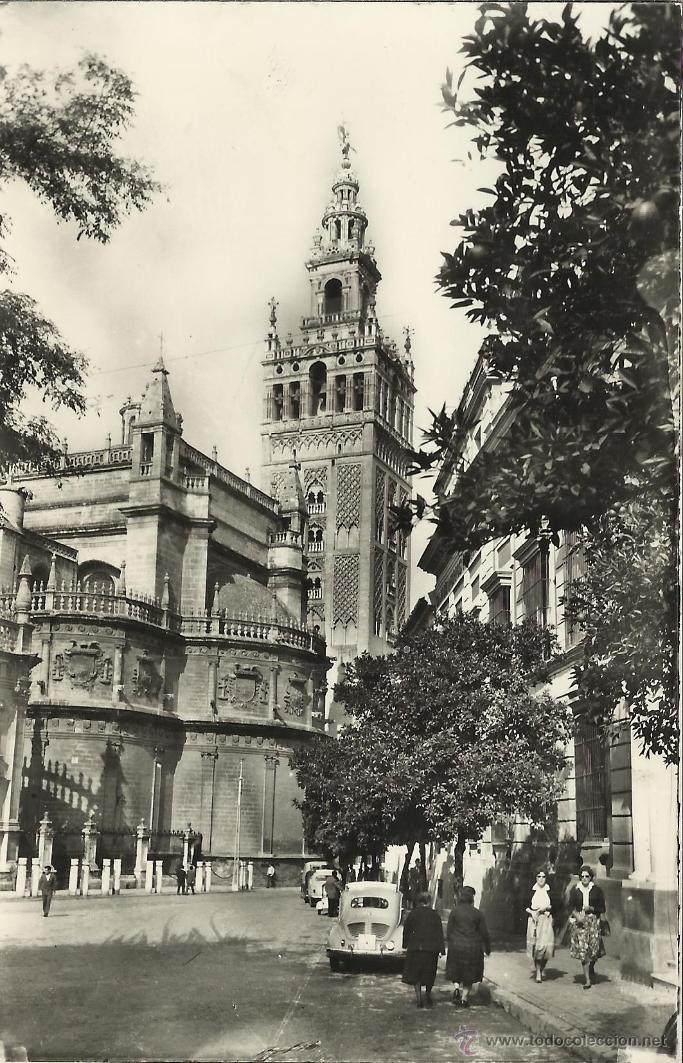 Postales: SEVILLA GIRALDA ESCRITA - Foto 1