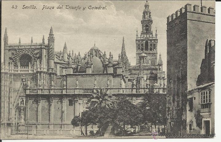 Postales: SEVILLA CATEDRAL SIN ESCRIBIR - Foto 1