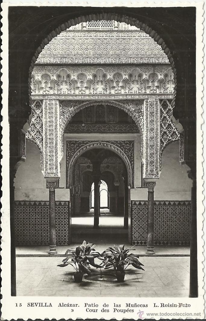 Postales: SEVILLA ALCAZAR ESCRITA - Foto 1