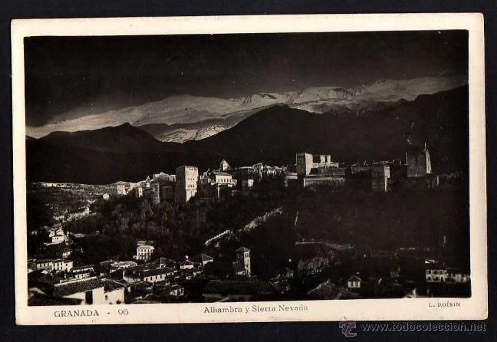 Postales: Granada. Circulada 1948 - Foto 1