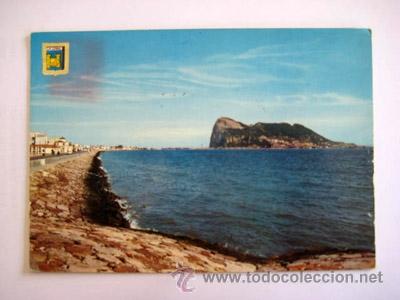 Postales: Antigua Postal : Pe&ntilde;&oacute;n de Gibraltar. LA LINEA. 1966. A. Subirats n&ordm; 5