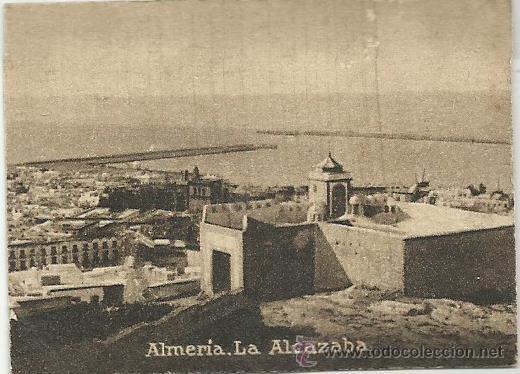 Postkarten: POSTAL ORIGINAL DECADA DE LOS 30. ALMERIA. N&ordm; 911. LA ALCAZABA. VER TAMA&Ntilde;O Y EXPLICACION