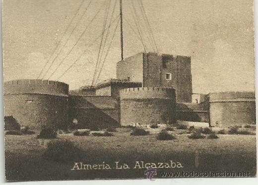 Postkarten: POSTAL ORIGINAL DECADA DE LOS 30. ALMERIA. N&ordm; 919. LA ALCAZABA. VER TAMA&Ntilde;O Y EXPLICACION