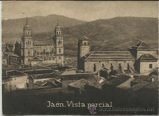 Postkarten: POSTAL ORIGINAL DECADA DE LOS 30. JAEN. 842. VISTA PARCIAL. VER TAMA&Ntilde;O Y EXPLICACION