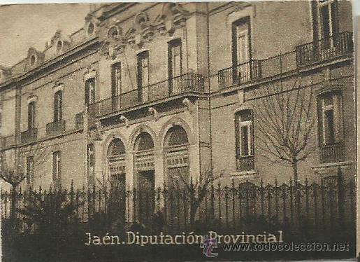 Postkarten: POSTAL ORIGINAL DECADA DE LOS 30. JAEN. 843. DIPUTACION PROVINCIAL. VER TAMA&Ntilde;O Y EXPLICACION