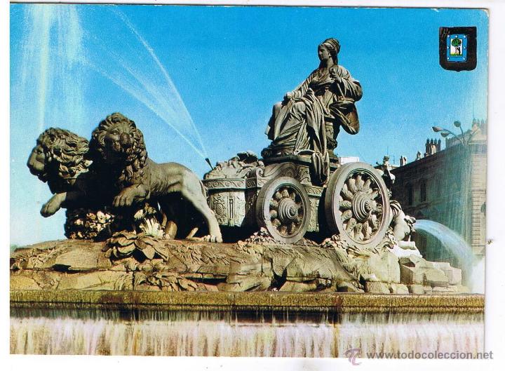 Postales: POSTAL: LA CIBELES.  MADRID - Foto 1