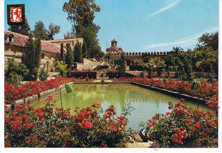 Postales: POSTAL:  JARDINES DEL ALCAZAR. CORDOBA