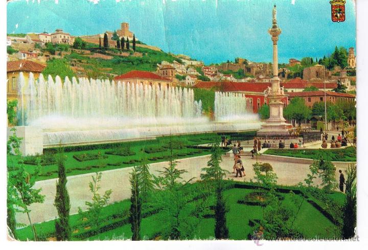 Postales: POSTAL:  PLAZA DEL TRIUNFO. GRANADA. - Foto 1