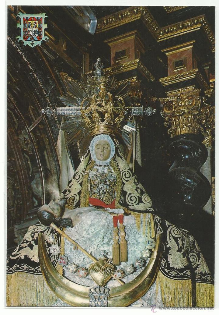 Postales: GRANADA.-VIRGEN DE LAS ANGUSTIAS.-KOLOR ZERKOWITZ SERIE 45 N&ordm; 882.-SIN CIRCULAR