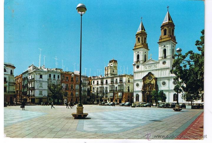 Postales: POSTAL. CADIZ. PLAZA DE JOSE ANTONIO