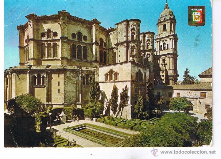 Postales: POSTAL: MALAGA. LA CATEDRAL - Foto 1