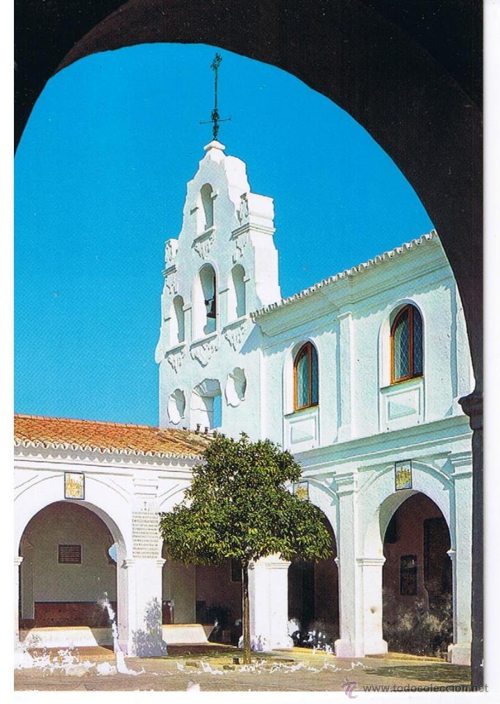 Postales: POSTAL: HUELVA. PATIO CLAUSTRO SANTUARIO DE LA CINTA