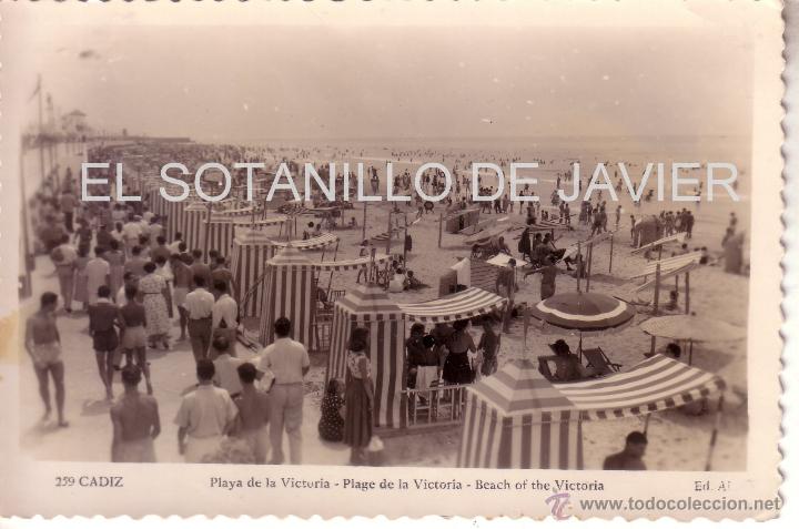 Postales: CADIZ - PLAYA DE LA VICTORIA - N&ordm; 259 - ED AISA