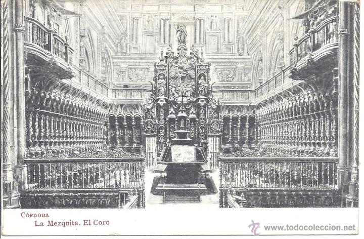 Postales: PS3957 C&Oacute;RDOBA 'LA MEZQUITA. EL CORO'. SIN REFERENCIAS Y SIN CIRCULAR