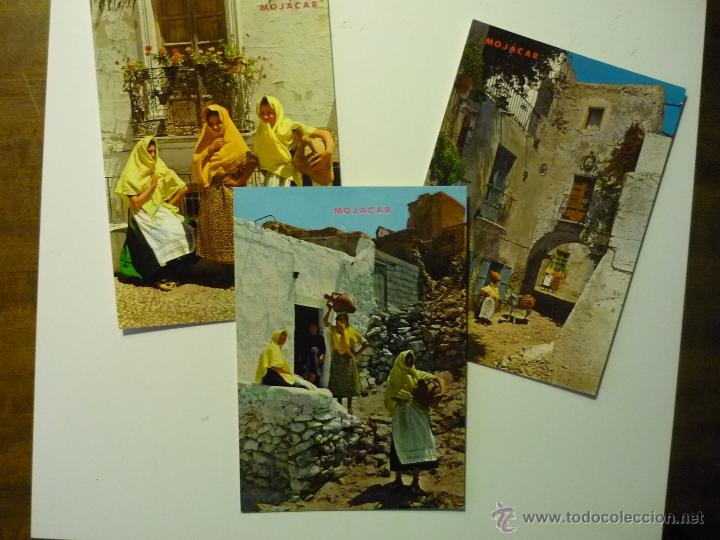 Postales: lote mojacar ..puerta arabe.- trajes tipicos