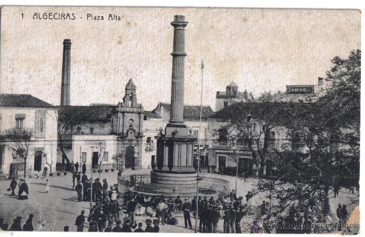 Postales: ALGECIRAS (CADIZ) PLAZA ALTA